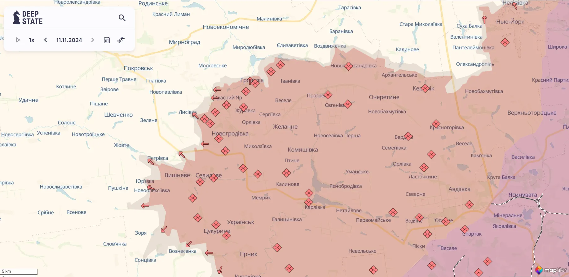 Оккупанты продолжают штурмовать позиции украинских защитников: в Генштабе назвали самые горячие направления фронта