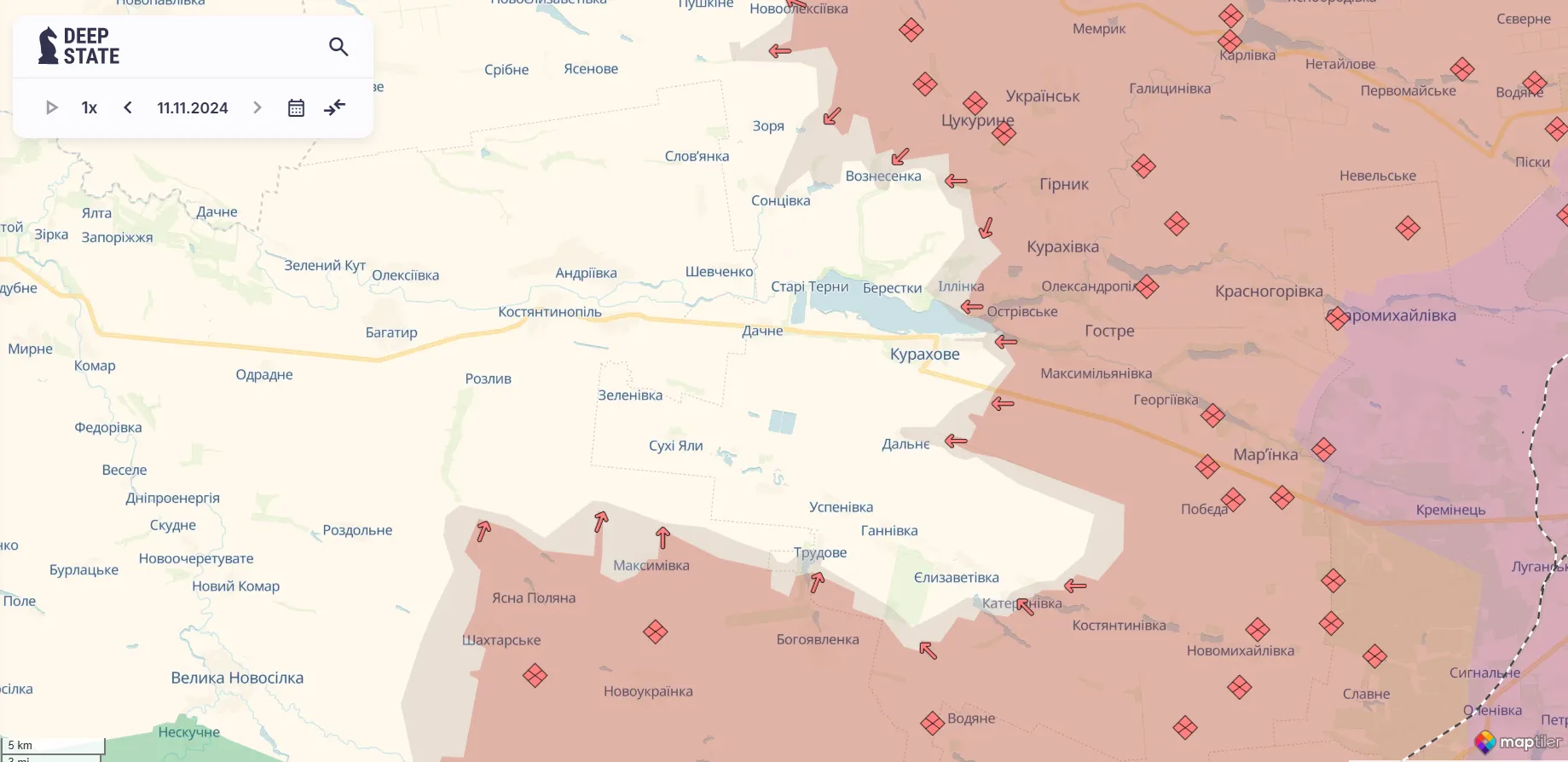 Оккупанты продолжают штурмовать позиции украинских защитников: в Генштабе назвали самые горячие направления фронта