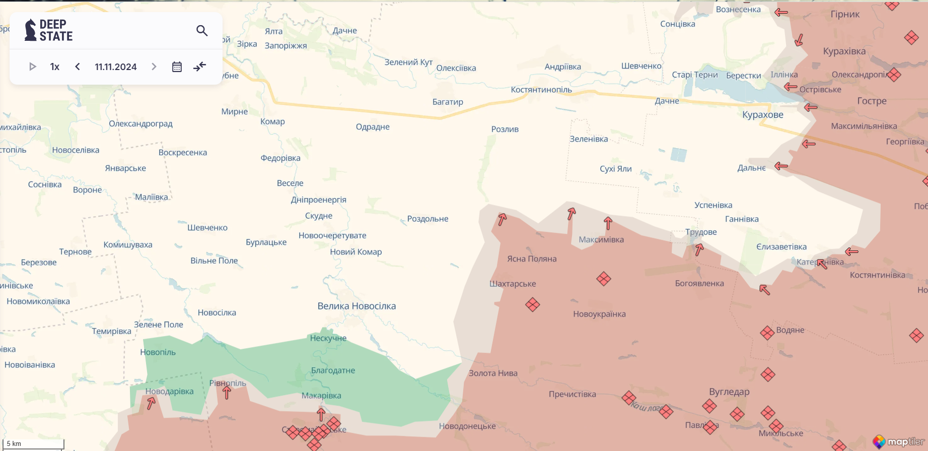 Оккупанты продолжают штурмовать позиции украинских защитников: в Генштабе назвали самые горячие направления фронта