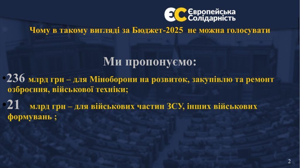 Це бюджет капітуляції: Порошенко пояснив, чому не можна голосувати за проєкт Держбюджету-2025 