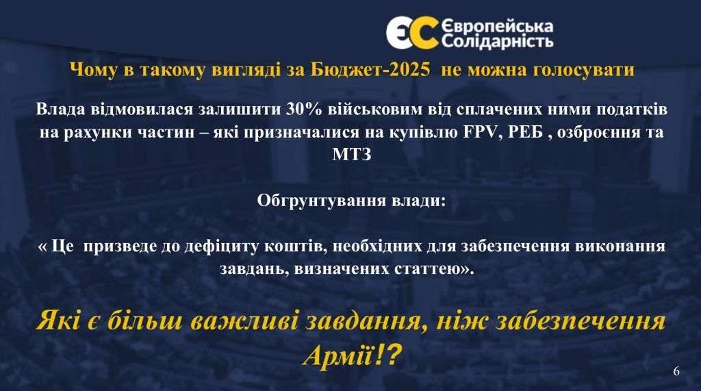 Це бюджет капітуляції: Порошенко пояснив, чому не можна голосувати за проєкт Держбюджету-2025 