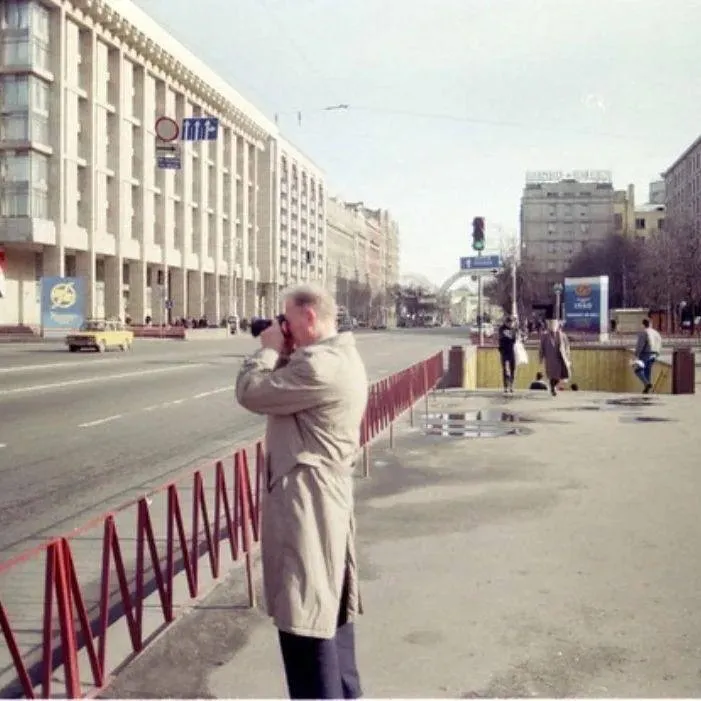 В сети показали, как выглядел Киев в первые годы независимости. Архивные фото