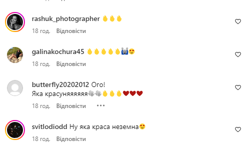 Комментарии поклонников