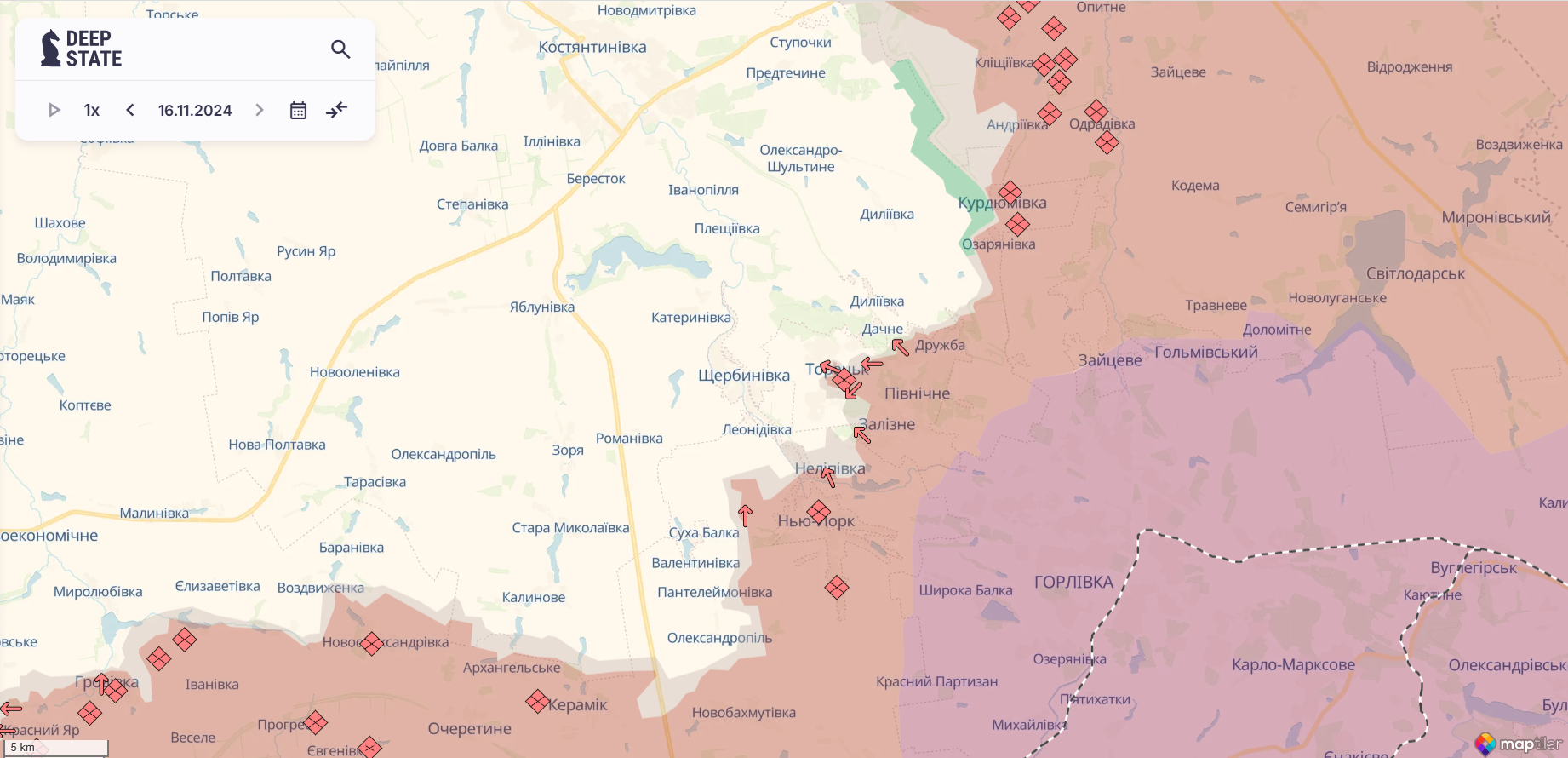 Особенно активно враг атакует на двух направлениях: на фронте с начала суток уже произошло более 70 боестолкновений