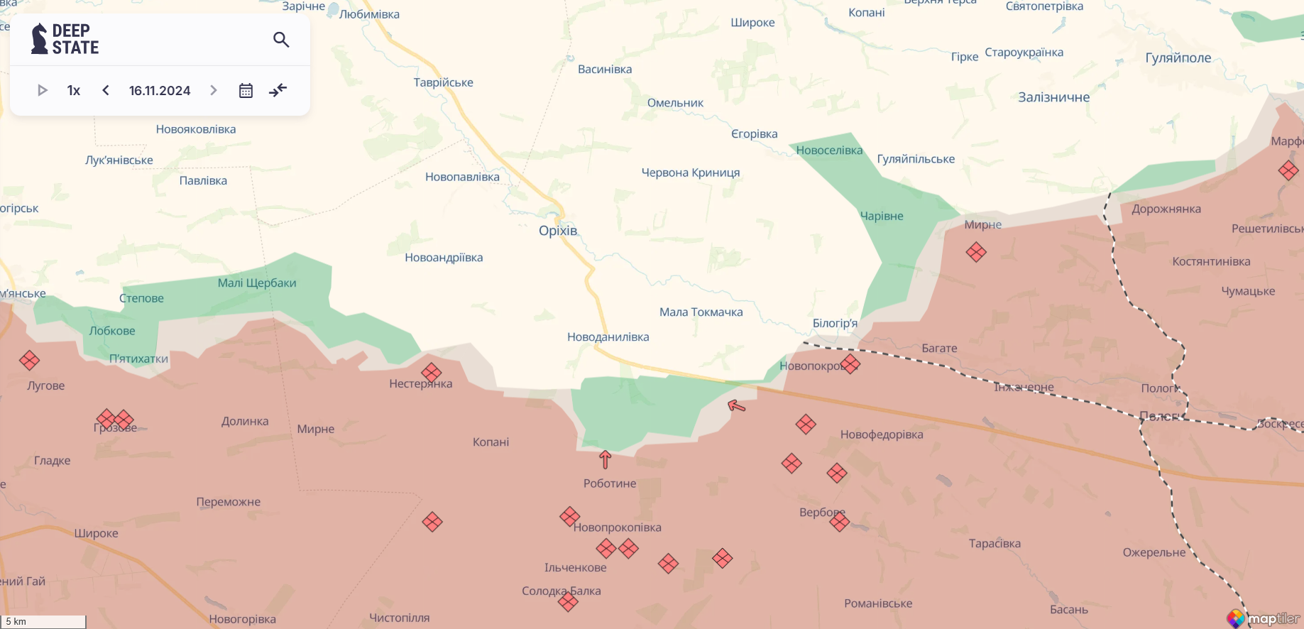 Особенно активно враг атакует на двух направлениях: на фронте с начала суток уже произошло более 70 боестолкновений