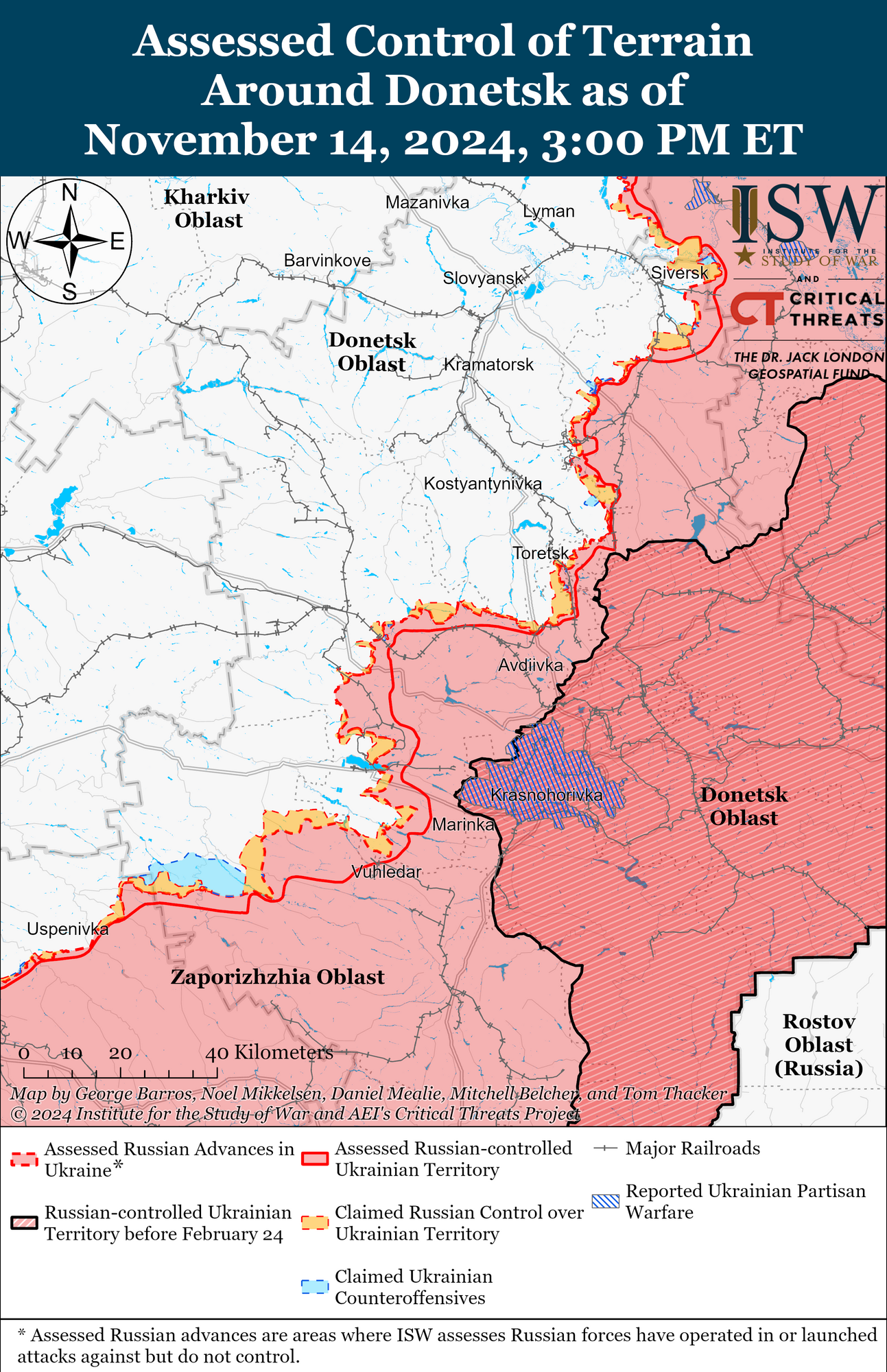 Оборона Покровська змусила окупантів змінити плани на сході України: в  ISW розкрили задум агресора. Карта