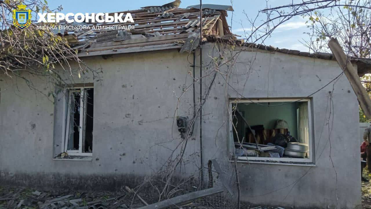 Росіяни атакували Херсонщину: одна людина загинула, ще четверо зазнали поранень. Фото