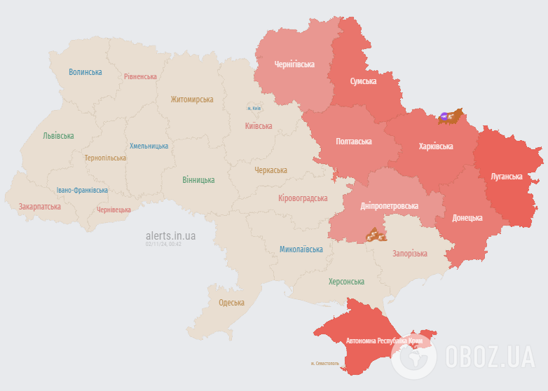 Росія запустила кілька груп "Шахедів" по Україні: в якому напрямку летять дрони