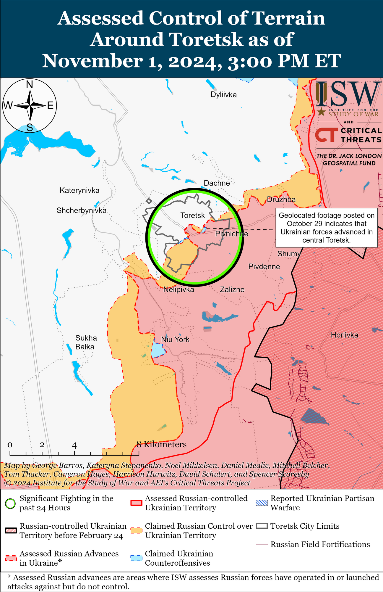 Российские войска продвинулись в направлении Купянска, но были остановлены возле Покровска: в ISW проанализировали текущую ситуацию на фронте. Карта