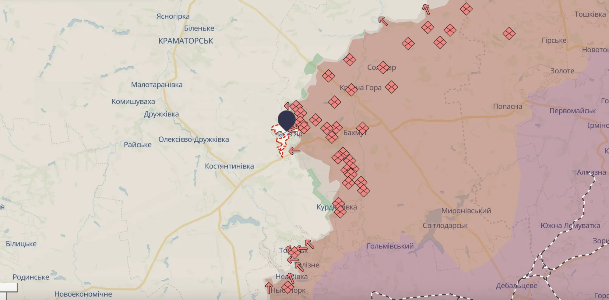 Не поодинокий випадок: у ЗСУ прокоментували захід росіян у середмістя Часового Яру