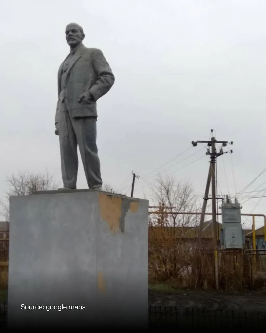 "Облізлі" будинки і пам'ятник Леніну: як виглядає село Капустин Яр і полігон біля нього, звідки РФ запустила нову балістику по Україні. Фото 