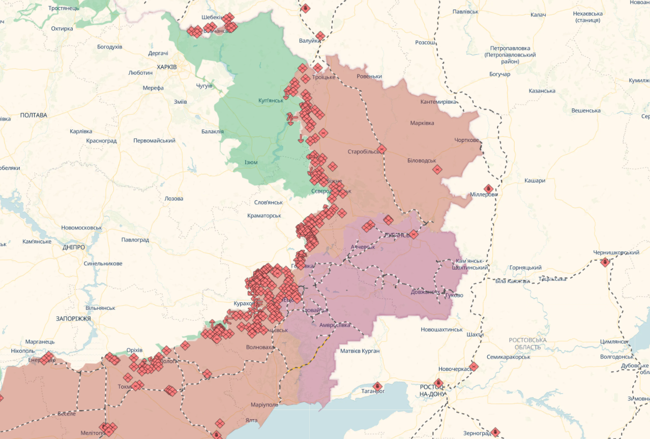 Оккупанты не прекращают применять артиллерию и авиацию, ВСУ держат рубежи: в Генштабе назвали самые горячие направления фронта