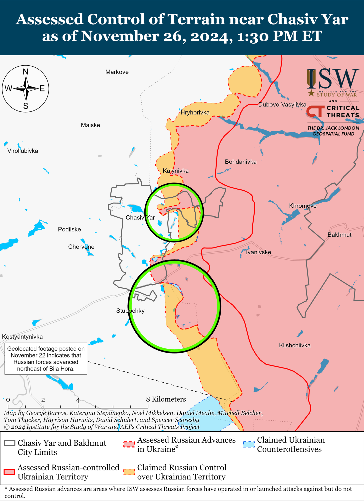 Форсування росіянами річки Оскіл не підтвердилось: в ISW проаналізували поточну ситуацію на фронті. Карта