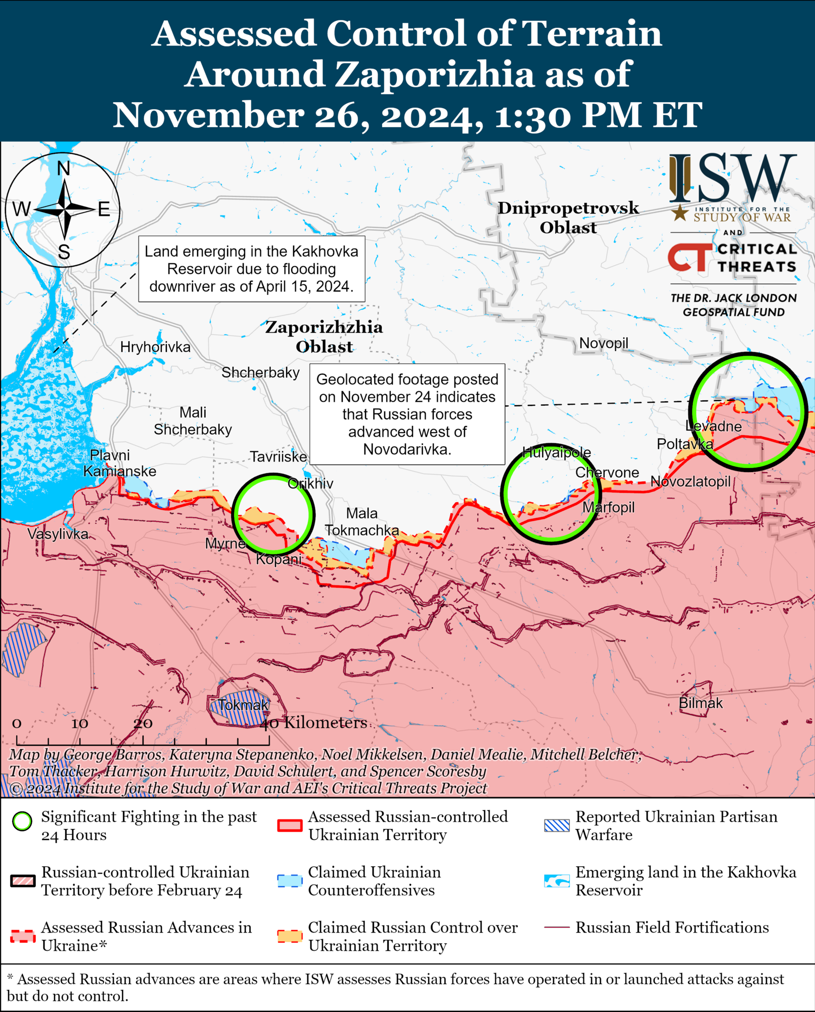 Форсування росіянами річки Оскіл не підтвердилось: в ISW проаналізували поточну ситуацію на фронті. Карта