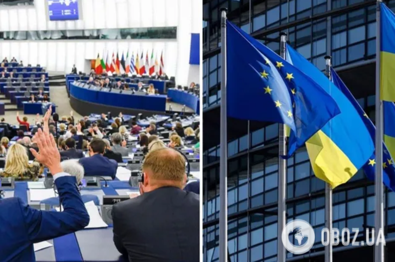 Европарламент принял резолюцию об усилении поддержки Украины и выразил "серьезную обеспокоенность" в связи с сотрудничеством РФ и КНДР