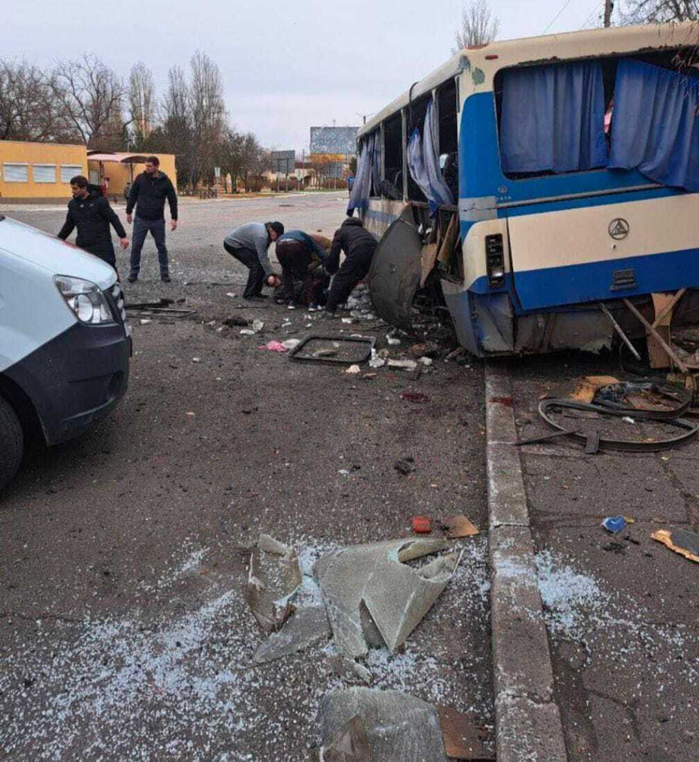 В оккупированной Новой Каховке россияне совершили теракт с целью дискредитации ВСУ: погибли пять человек. Фото