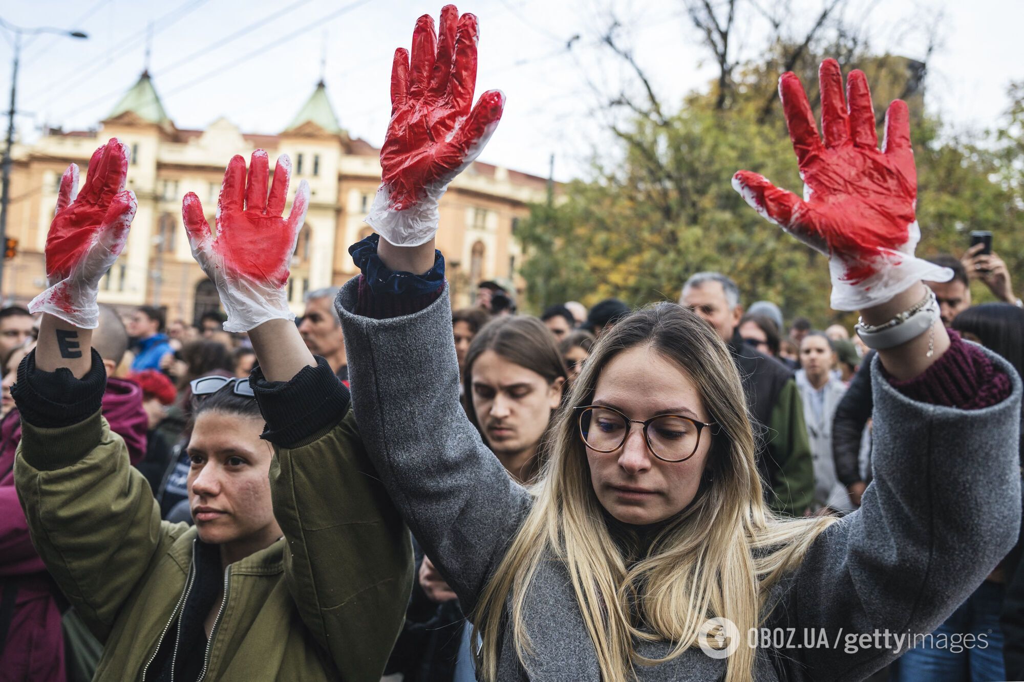 Протест у сербській столиці