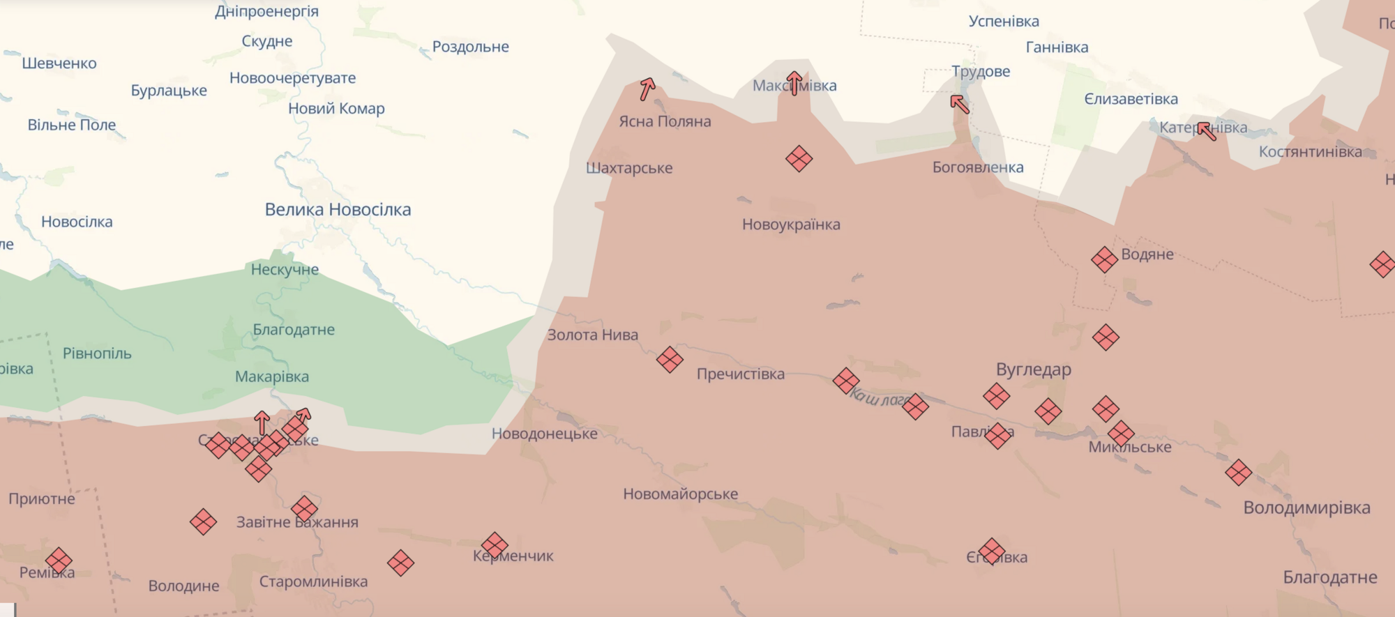 Загарбники зберігають активність, намагаючись йти вперед: на фронті відбулося 226 бойових зіткнень – Генштаб