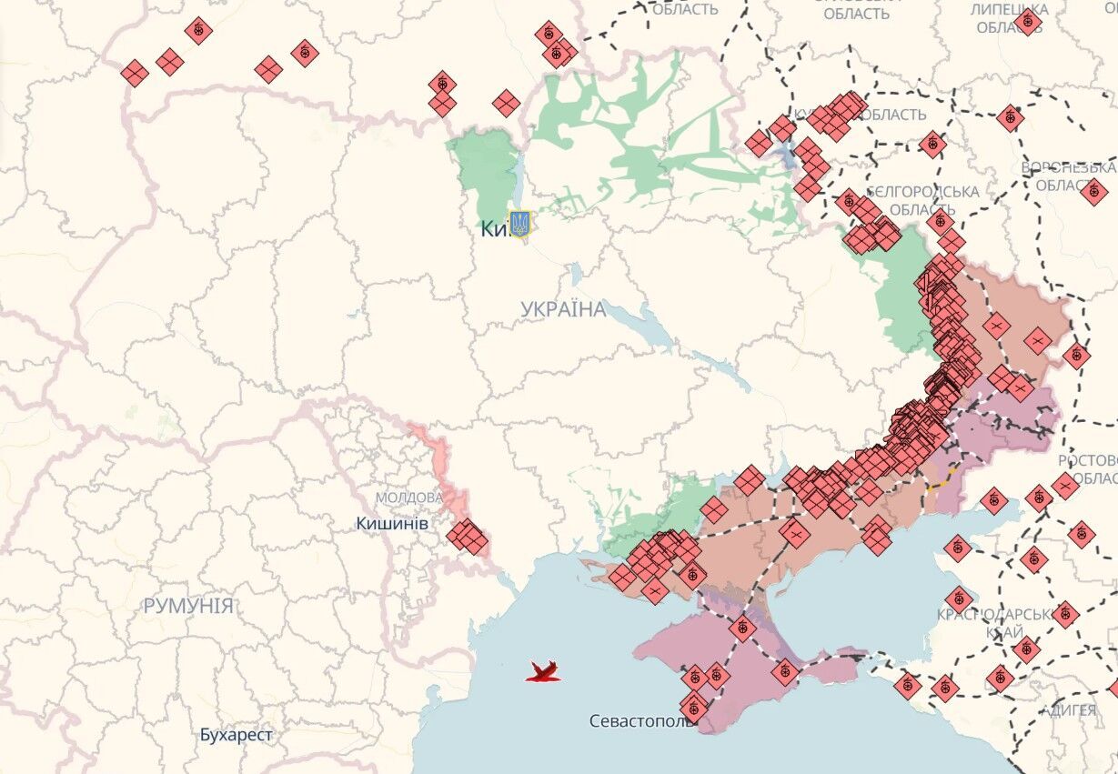 За добу на фронті відбулося 140 бойових зіткнень, уражено пункт управління ворога і склад БК – Генштаб