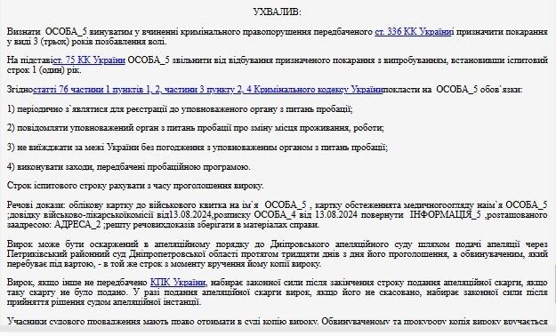 На Дніпропетровщині чоловік відмовився від мобілізації через хвору матір: чи покарали його