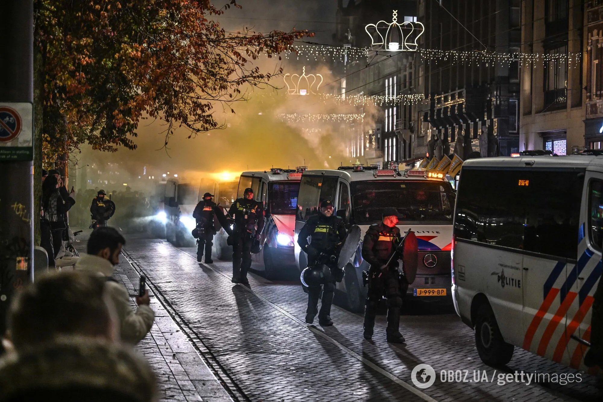 На ізраїльських уболівальників напали з ножами на вулицях Амстердама, деяких вдалося викрасти