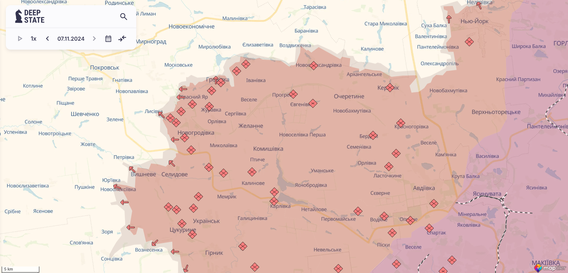 За добу на фронті відбулося 147 бойових зіткнень, уражено два пункти управління ворога – Генштаб