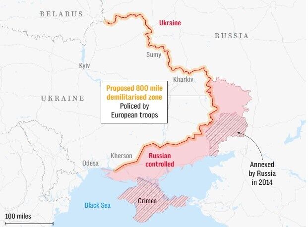 План Трампа щодо України може передбачати розміщення британських військ по лінії розмежування – The Telegrap