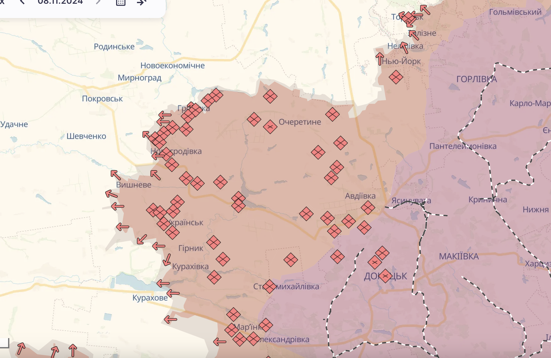 ЗСУ спрямовують зусилля на зрив планів наступу ворога: на фронті відбулося 153 бойові зіткнення – Генштаб
