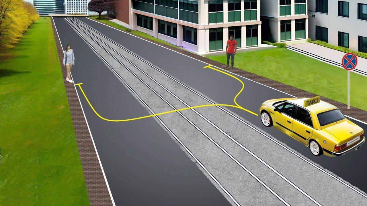 Кого может подобрать таксист, не нарушая правила: тест на знание ПДД