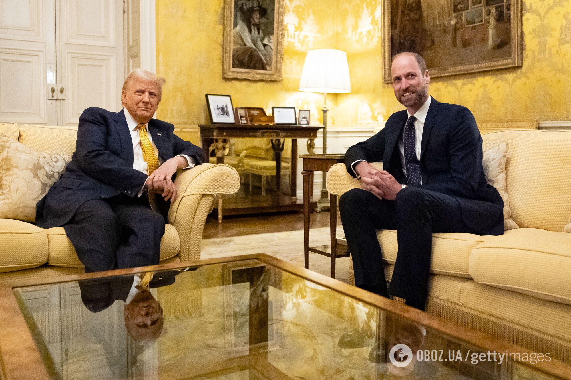 "Це сумно": принц Вільям розповів Трампу про стан дружини та батька-короля, які борються з раком