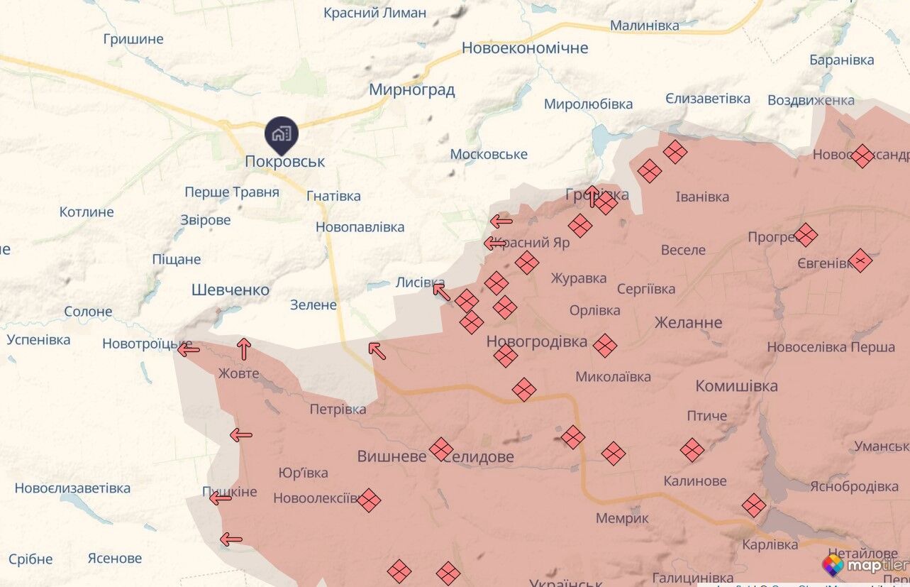 Российские захватчики продолжают штурмовать позиции украинских защитников: в Генштабе назвали самые горячие направления фронта