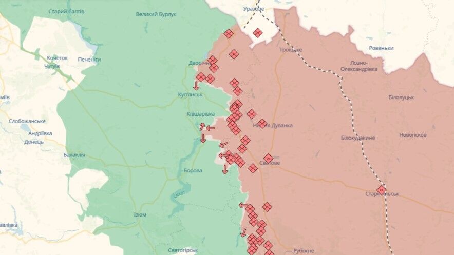 На Курахівському напрямку відбито понад 50 атак: у Генштабі розповіли, де проводить штурми ворог. Карта