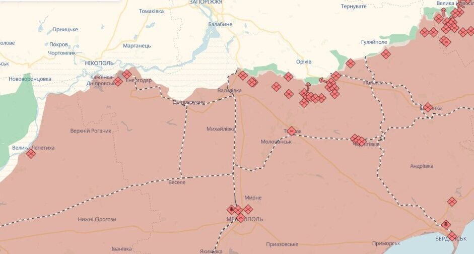 На Курахівському напрямку відбито понад 50 атак: у Генштабі розповіли, де проводить штурми ворог. Карта