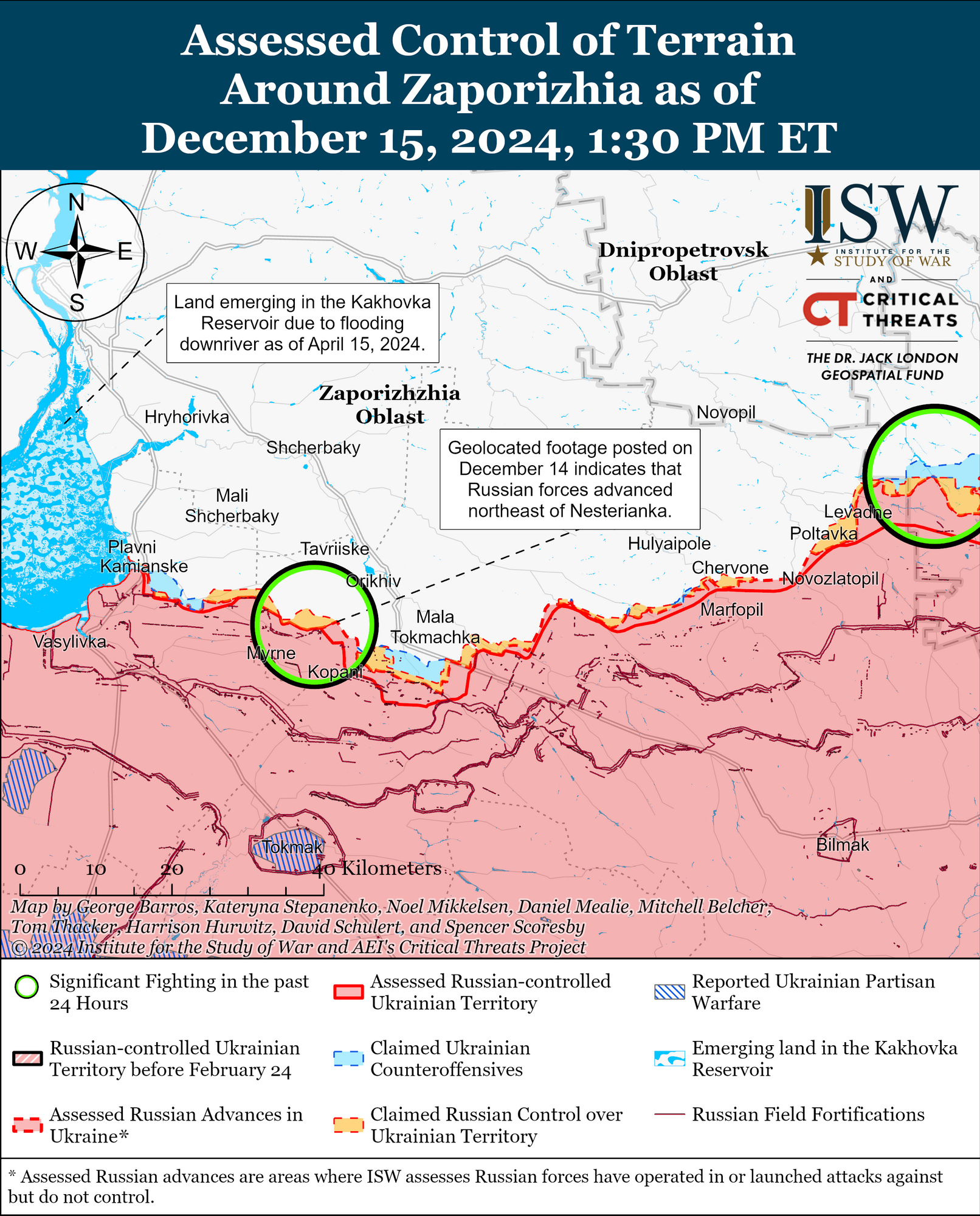 Російські війська просунулися в районах Сіверська, Торецька, Покровська та Вугледара: в ISW оцінили ситуацію. Карта 