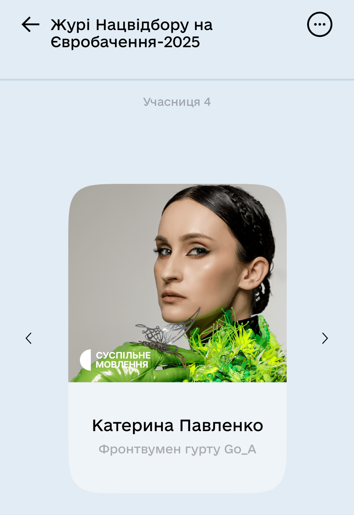 Визначилася трійка лідерів у голосуванні за журі Нацвідбору на Євробачення 2025