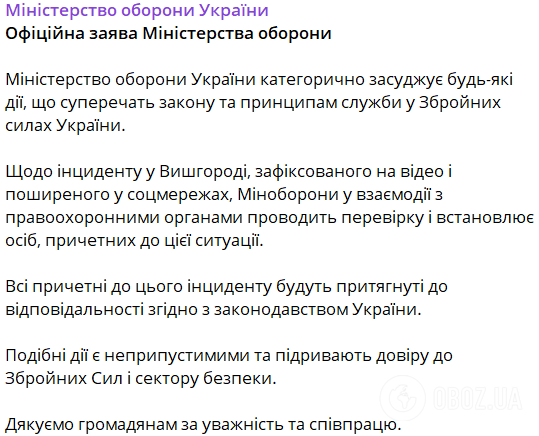 В Вышгороде работники ТЦК пытались "выкурить" мужчину из автомобиля с помощью газа и огня: как отреагировали в Минобороны. Видео