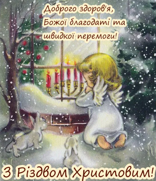 Поздравления с Рождеством 2024: картинки, открытки, короткие и теплые пожелания к празднику