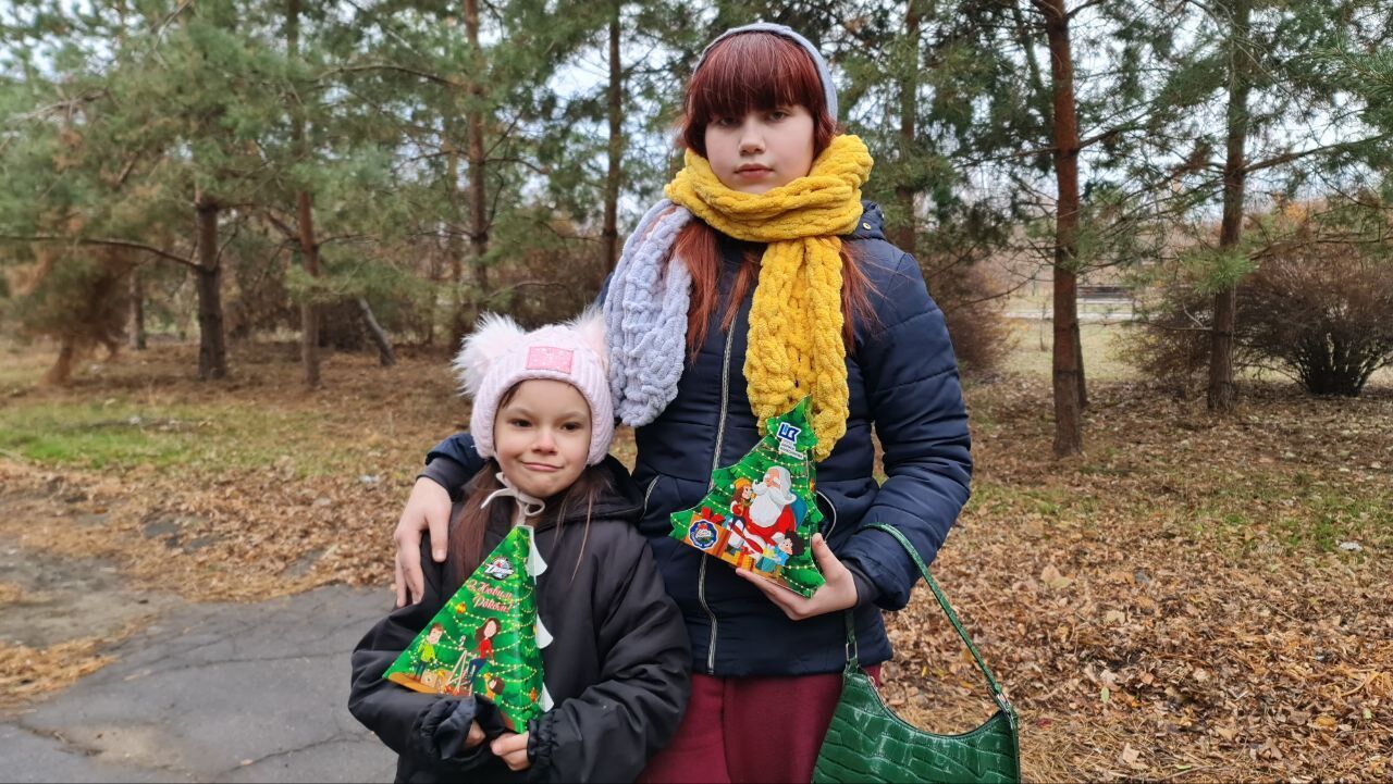 Як зустріли Різдво діти прифронтової Донеччини. Фото