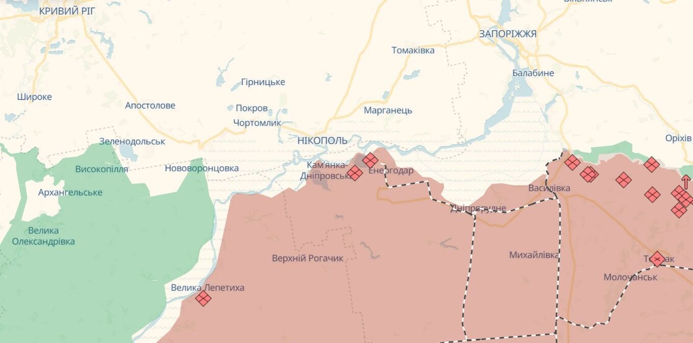 Россия ударила дроном-камикадзе по рынку Никополя: количество пострадавших выросло до восьми. Фото