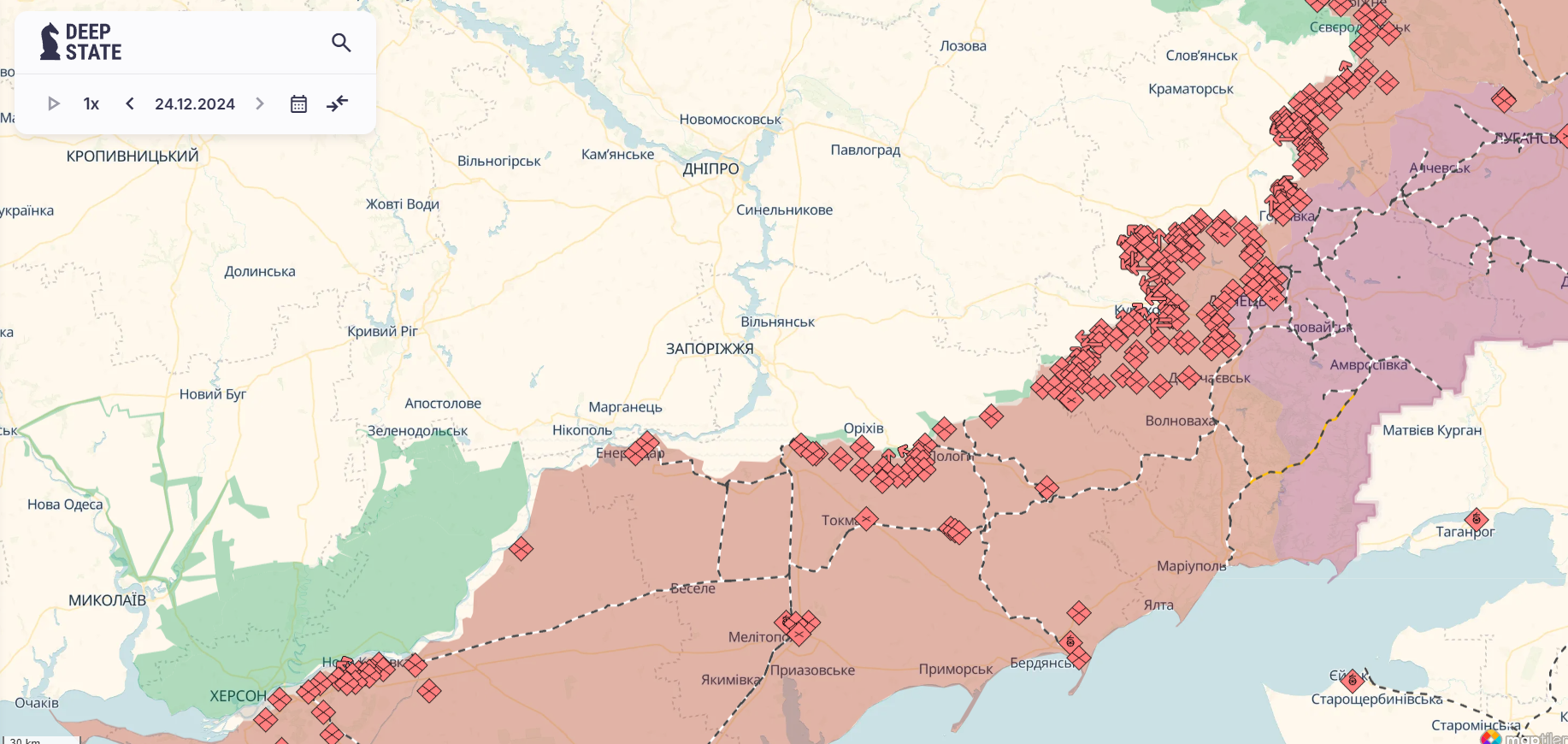 За добу на фронті відбулося 217 бойових зіткнень, серед уражених цілей – пункт управління БПЛА ворога – Генштаб