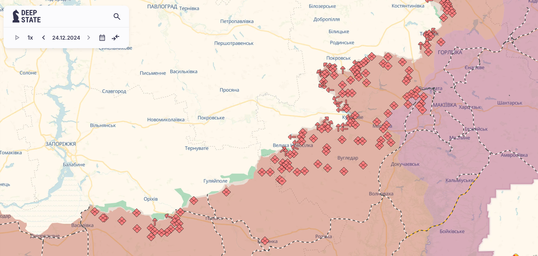 За добу на фронті відбулося 217 бойових зіткнень, серед уражених цілей – пункт управління БПЛА ворога – Генштаб