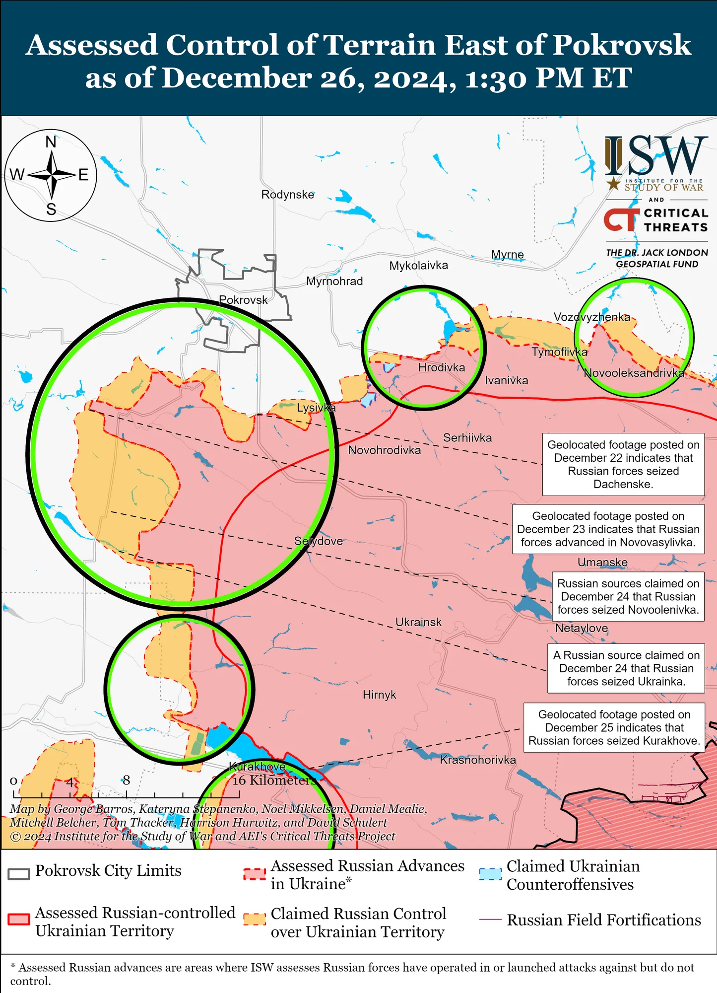 Росія кинула сили на захоплення Курахового: в ISW оцінили ризики для міста й що додасть ворогу проблем