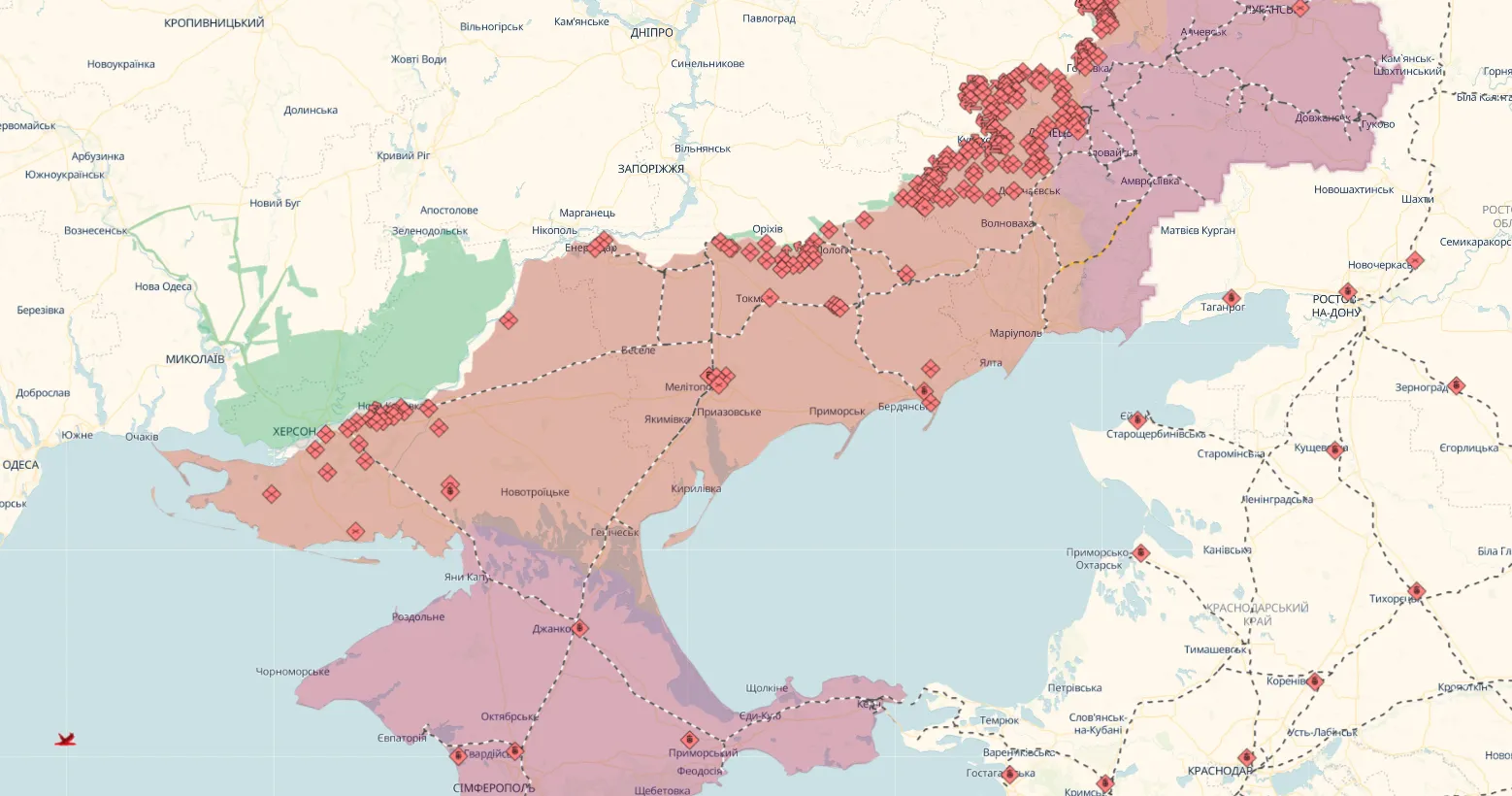 Ворог намагався витіснити підрозділи ЗСУ з оборонних позицій: відбулося 164 бойових зіткнення – Генштаб