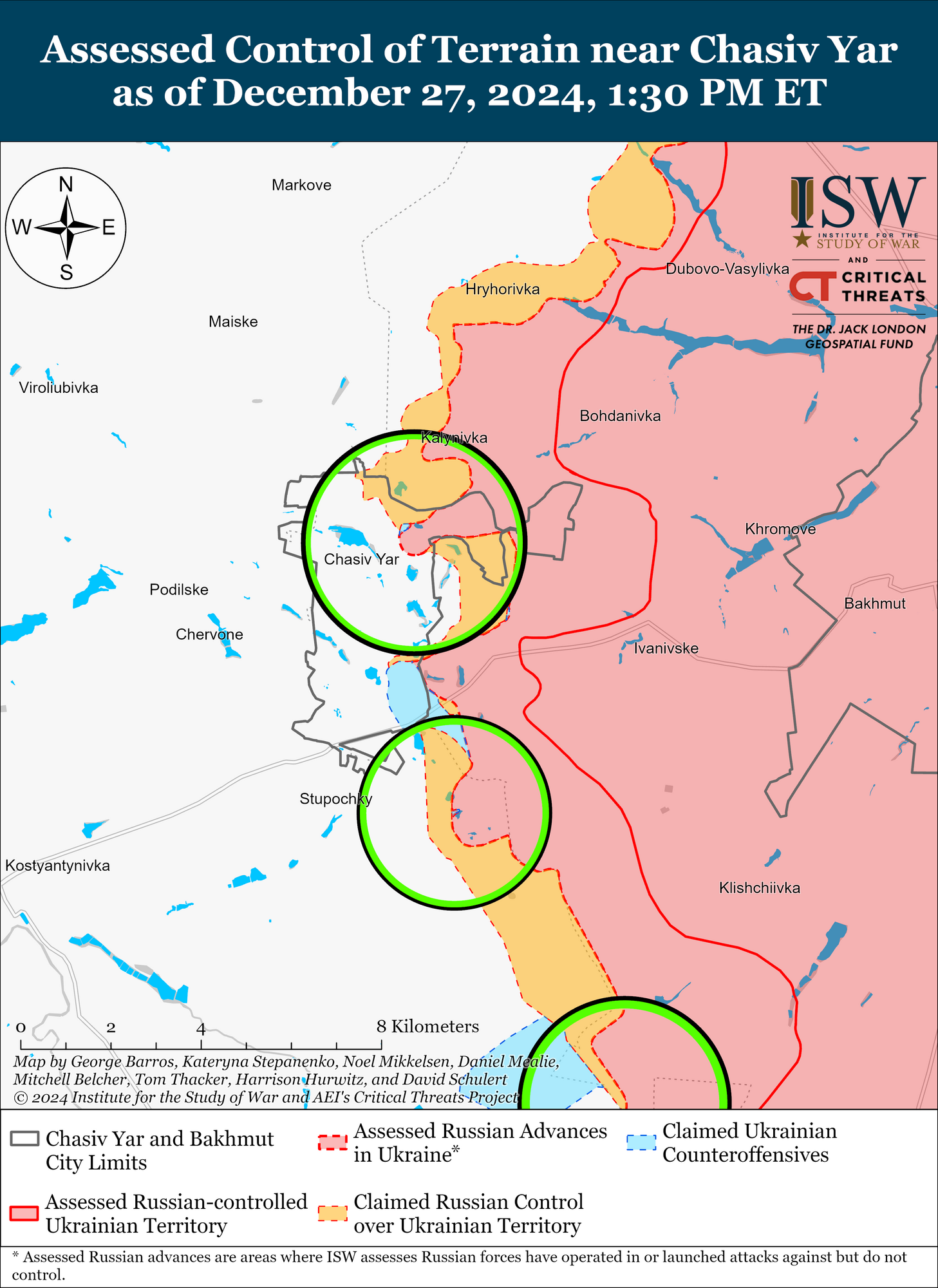 Силы обороны восстановили утраченные позиции на Северском направлении: в ISW проанализировали текущую ситуацию на фронте. Карта