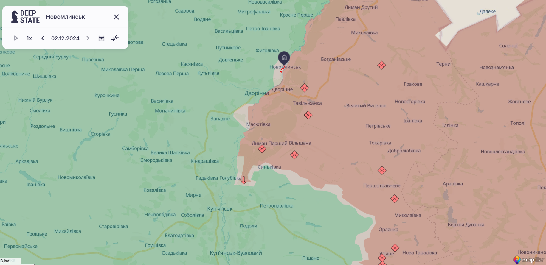 Оккупанты попытались захватить плацдарм на правом берегу реки Оскол: ВСУ провели "зачистку" и подняли украинский флаг. Видео