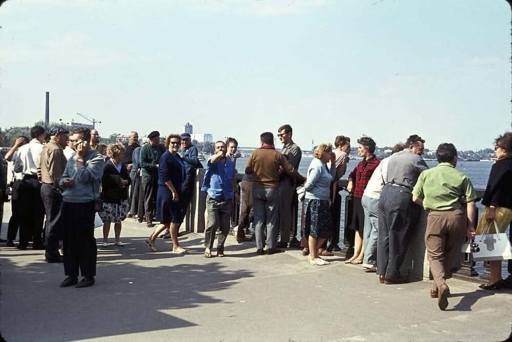 В сети показали, как выглядели Подол и Днепр в Киеве в 1964 году. Фото французского ученого