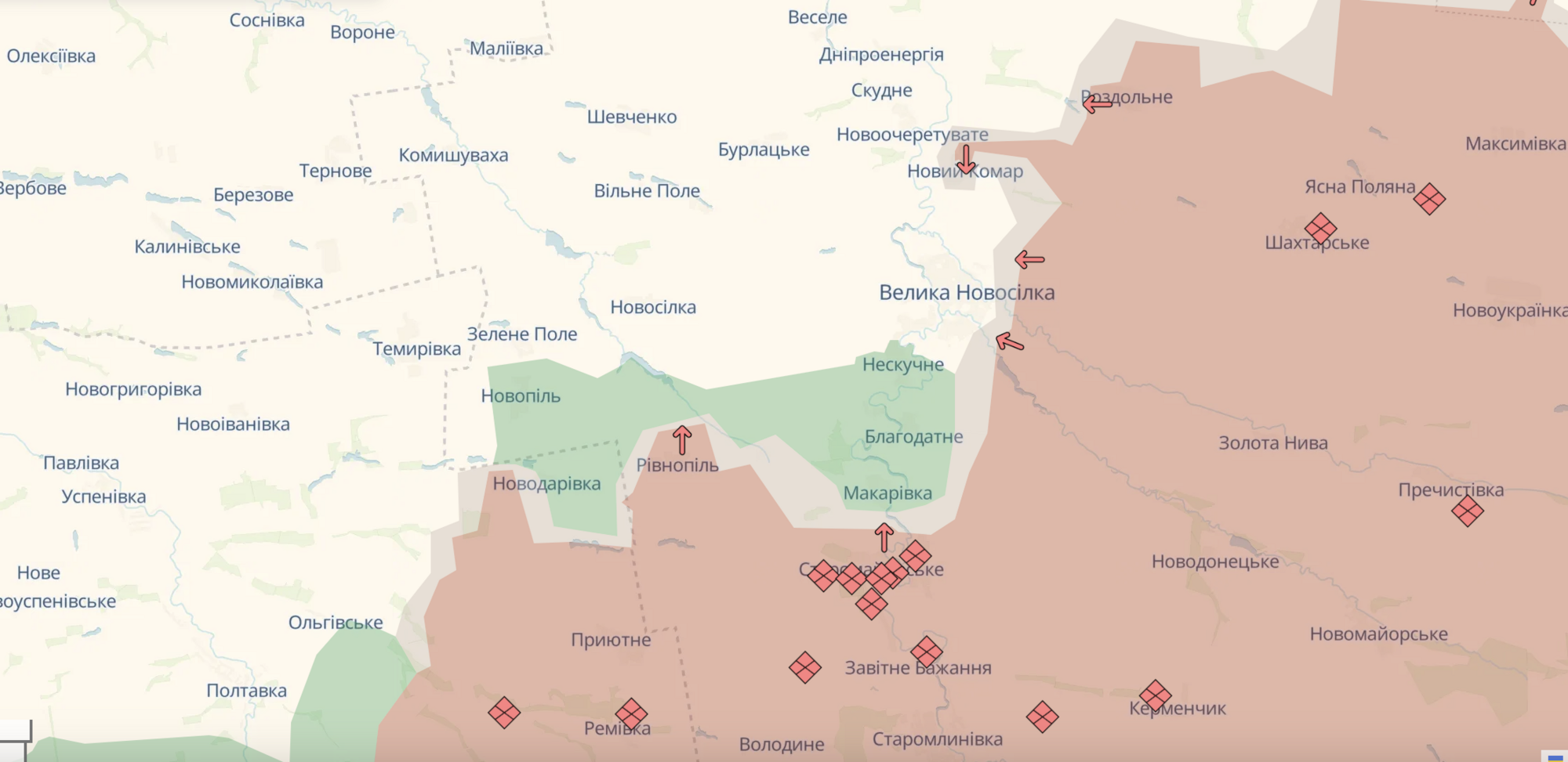Армия РФ несет значительные потери в живой силе и бронетехнике: всего на фронте произошло 156 боевых столкновений – Генштаб