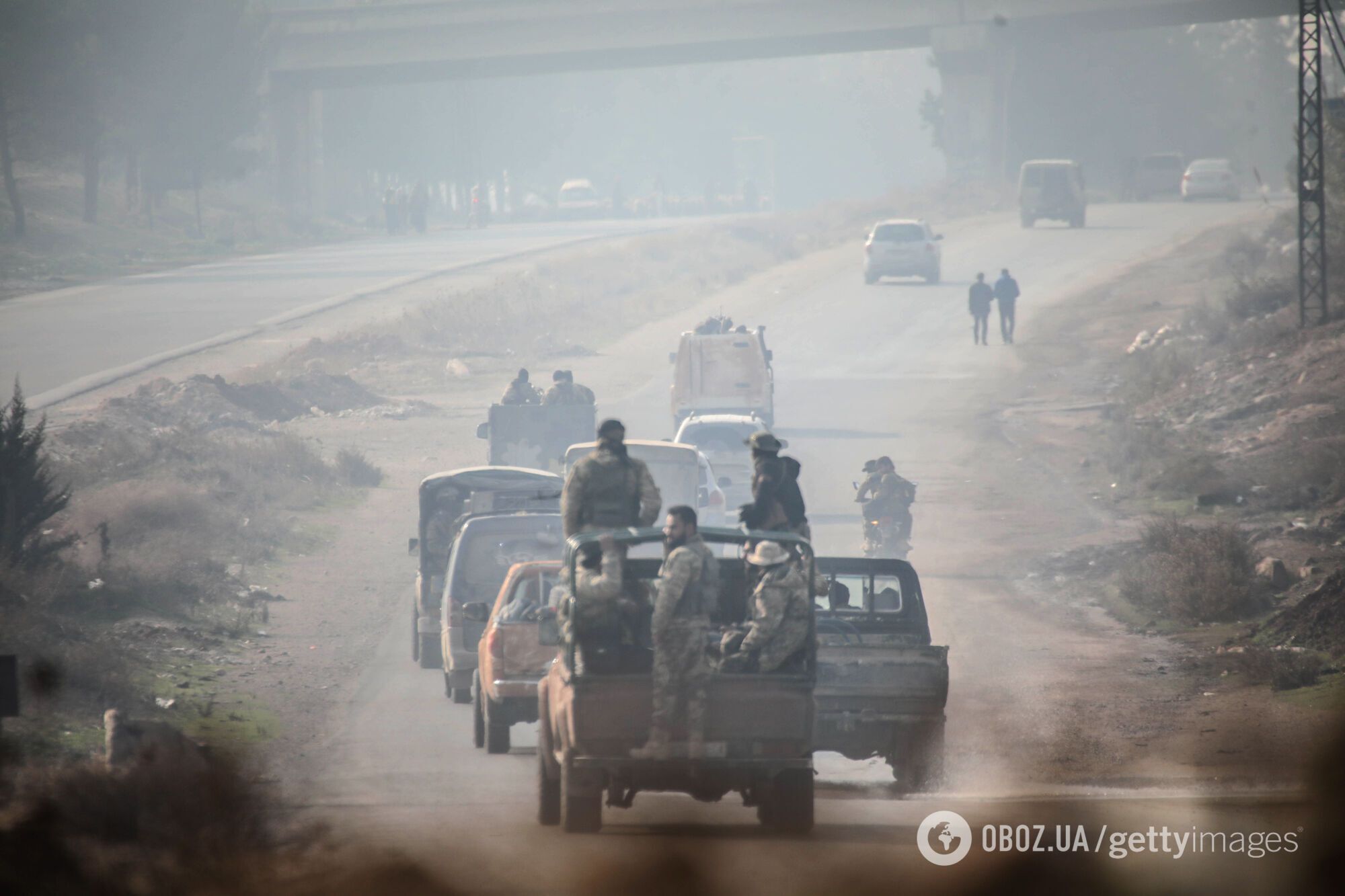 Повстанцы пытаются окружить столицу Сирии Дамаск: военные Асада отрицают, что отступают