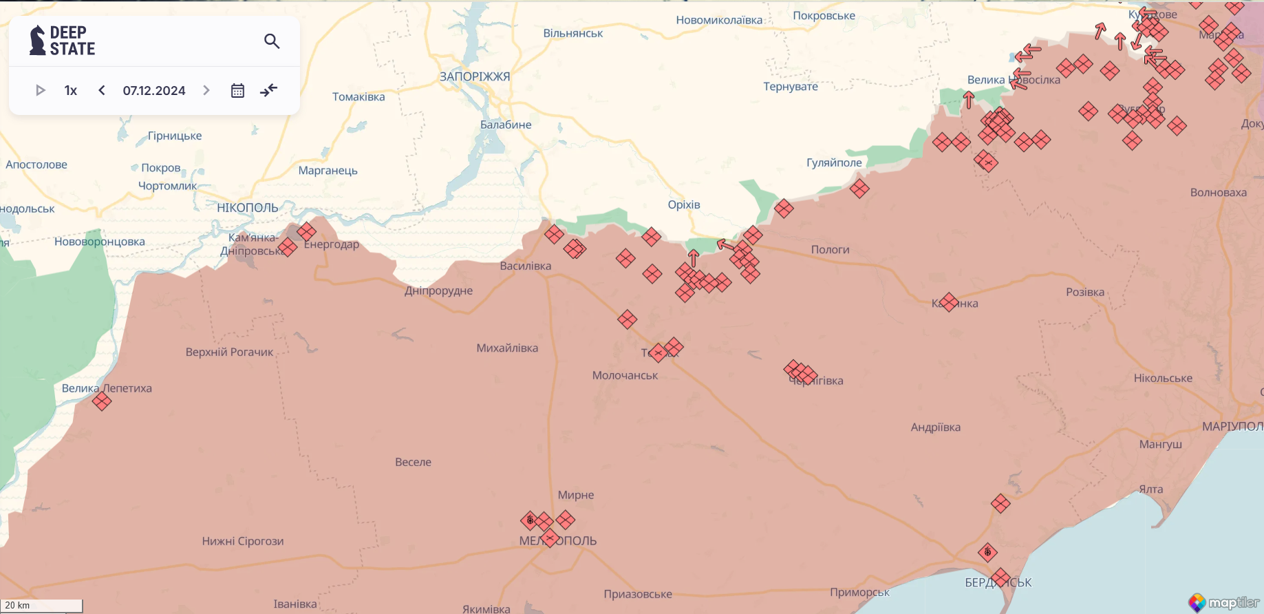  "Ситуація напружена": на Запорізькому напрямку росіяни намагаються штурмувати українські  позиції, – речник легіону "Свобода"