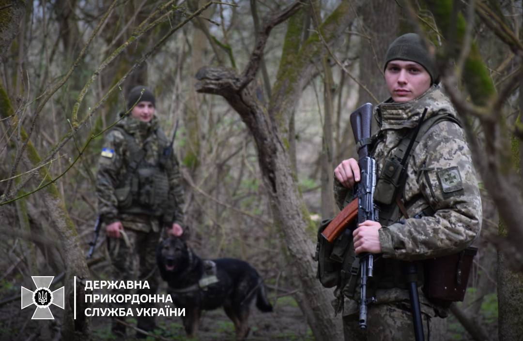 Пытались "форсировать" Тису: пограничный наряд с собакой разрушил планы молодых людей на лодках пробраться в Венгрию. Фото